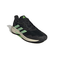 adidas Buty tenisowe CourtJam Control Clay/na korty twarde czarne/zielone męskie